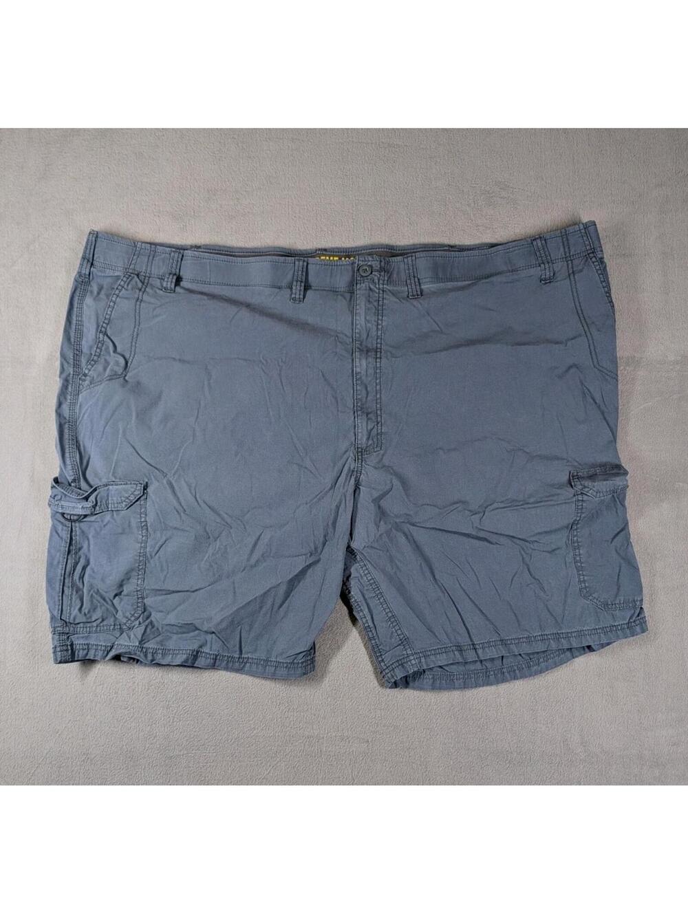 Lee Mens 60 Blue Extreme Motion Cargo Shorts Stretch Utility Big Tall Casual